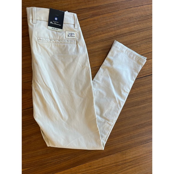 Ben Sherman Men's Khaki Dress Pants Size 30x32 *Retail $99* - Picture 3 of 3